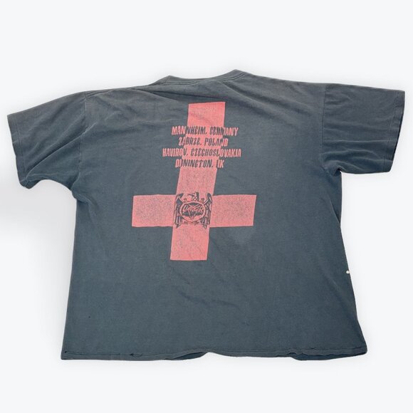 XL - Vintage Slayer Black Brockum Band T - Picture 5 of 7